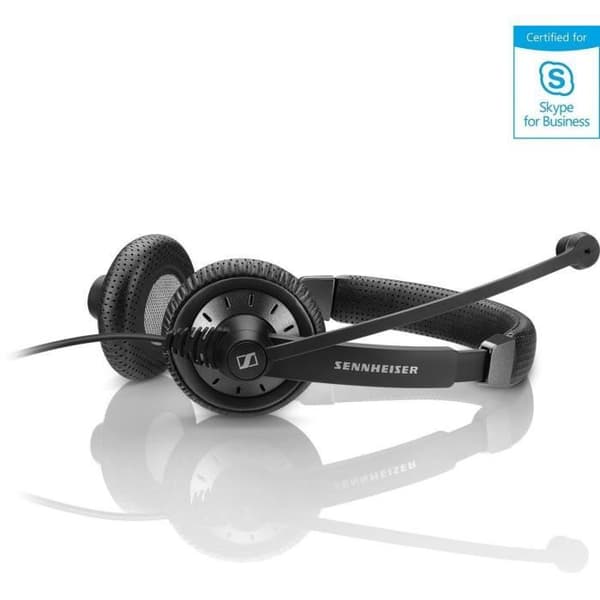 SENNHEISER IMPACT SC 75 USB MS EPOS Headset - On-Ear - Kabelansluten - Svart