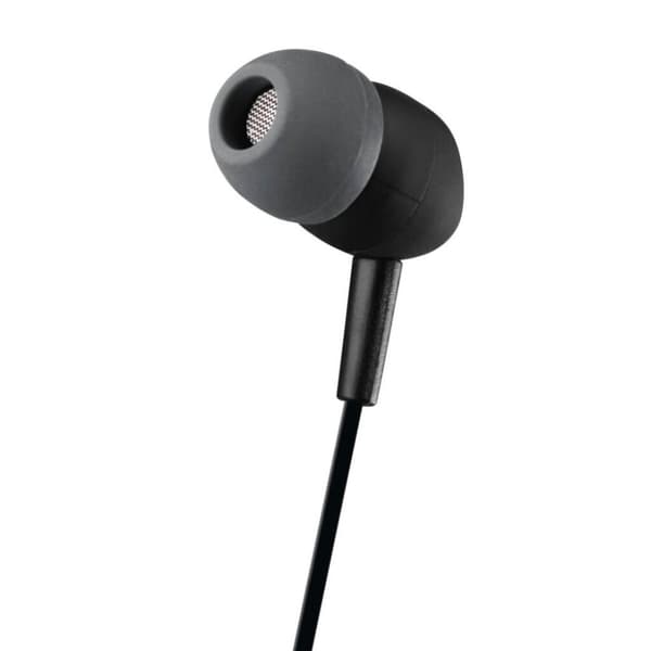 Hama Kooky Ørepropper In-ear Mikrofon Kabel kink beskyttelse Sort
