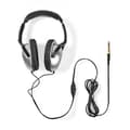 Miniatyrbild 3 av 7: Nedis HPWD1201BK Over-Ear hörlurar med kabel 6,00 M Silver/Svart