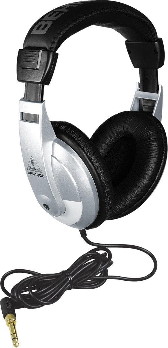 Behringer HPM1000 kuulokkeet/kuulokkeet Wired Music Musta, hopea