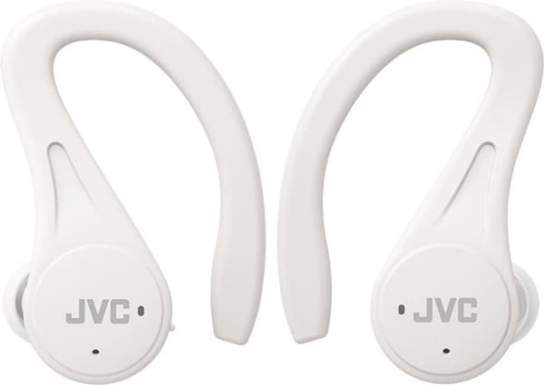 JVC HA-EC25T-WU hvide hovedtelefoner hvide In Ear Sport TWS 7h batteri, IPX5 (HA-EC25T-WU)