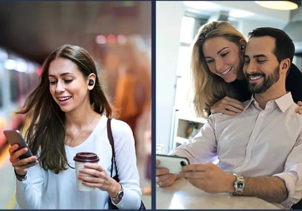 Trådløse ørepropper Bluetooth 5.0 Touch Control