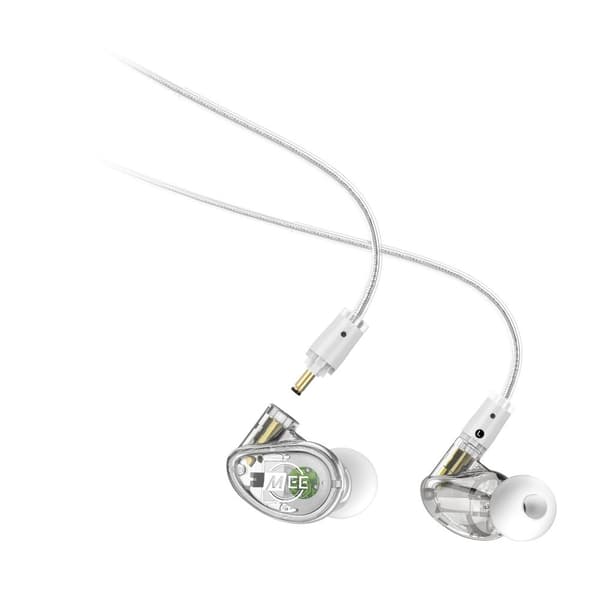 MEE audio MX1 PRO In-Ear hovedtelefoner aftagelige kabler Clear