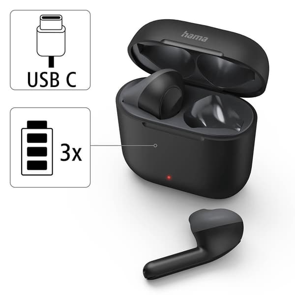 Hovedtelefon Freedom In-Ear TWS Sort