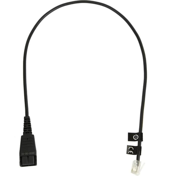 Jabra 8800-00-01 telefonkabel 0,5 m Sort