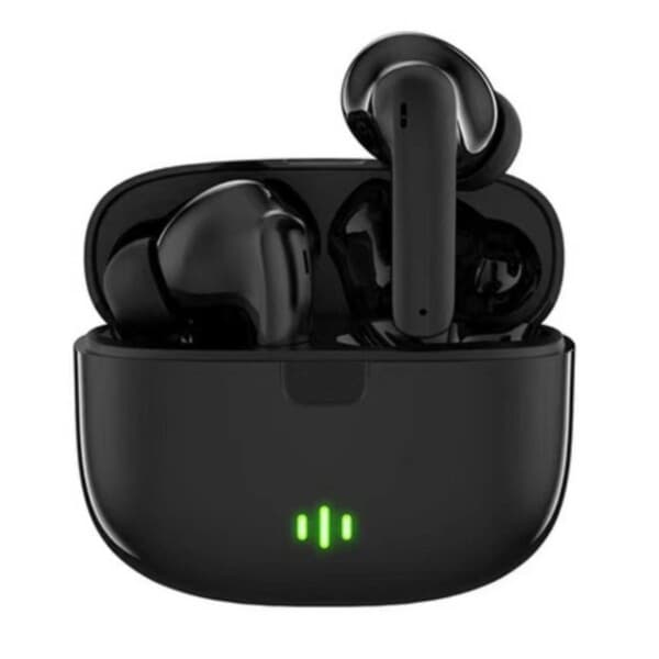 Helt Trådlösa Pro TWS Bluetooth Stereo In-Ear Hörlurar USB-C Svart