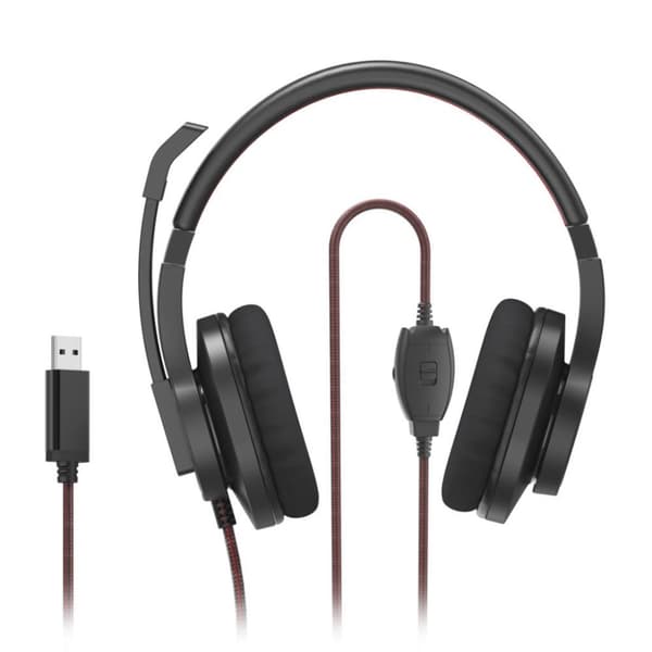 Hama PC Office Headset HS-USB400 V2 Stereo Svart