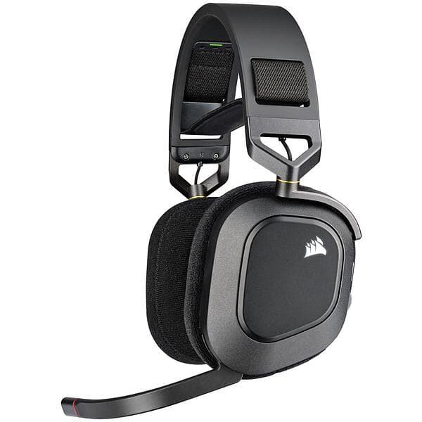 Original Corsair HS80 RGB Wireless Over-ear Headset - Svart