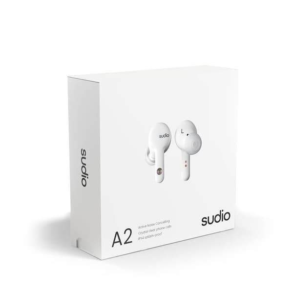 Hörlur In-Ear A2 True Wireless ANC Vit