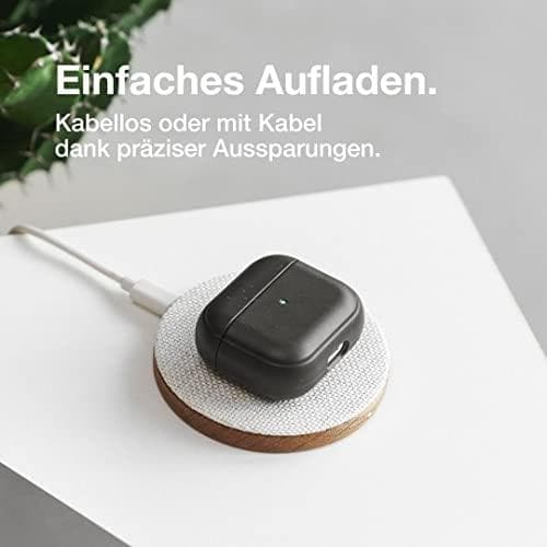 WOODCESSORIES Bio Case suojakuori Apple AirPods 3rd Gen mustalle (ECO586)