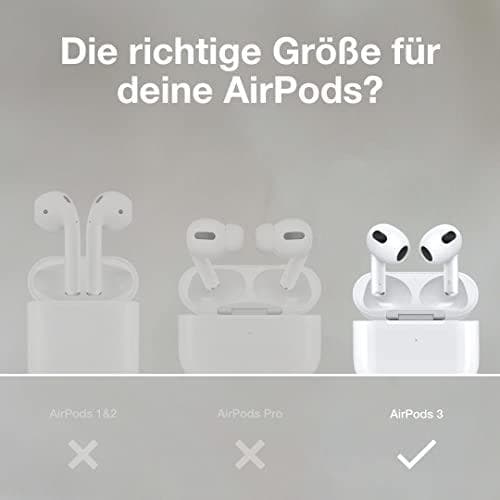 WOODCESSORIES Bio Case suojakuori Apple AirPods 3rd Gen mustalle (ECO586)