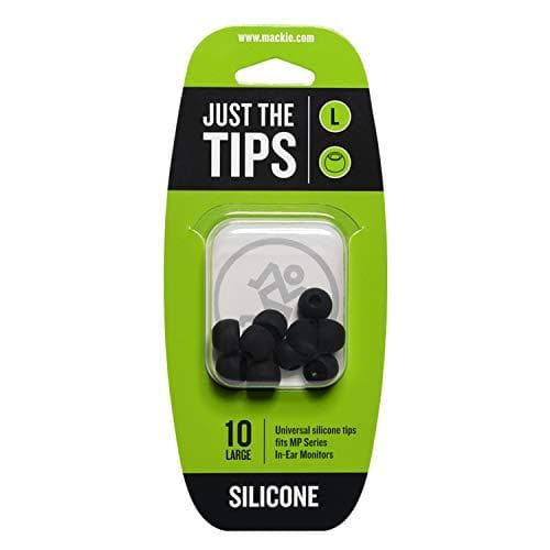 MP & CR Buds Large Silicone Black Tips Kit (2050472-130)
