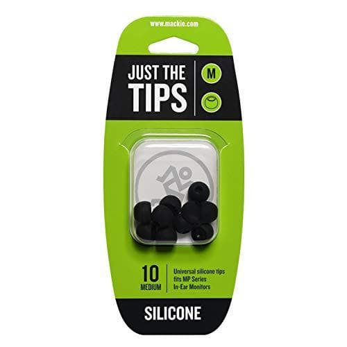 MP & CR Buds Medium Silicone Black Tip Kit (2050472-120)