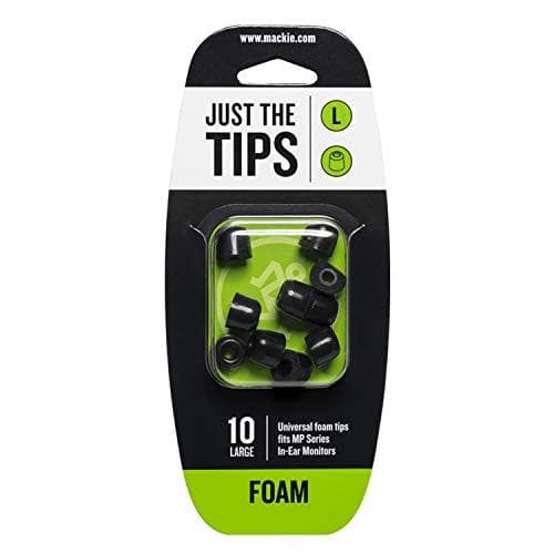 MP & CR Buds Medium Foam Black Tips Kit (2050482-330)