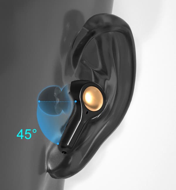 INF Øreplugger, trådløse Bluetooth 5.0 Double Dynamic