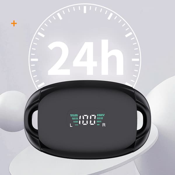 INF Beinledning trådløse øreplugger hodetelefoner Bluetooth 5.3 Hi-Fi