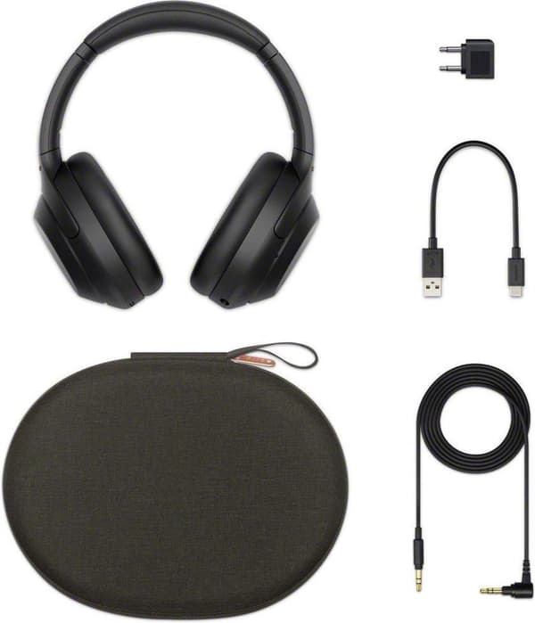 Sony WH-1000XM4 kuulokkeet Langattomat päänauha Puhelut/musiikki USB Type-C Bluetooth Musta