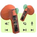 Miniatyrbild 4 av 4: Trådlösa hörlurar - 4SMARTS - SkyBuds Lucid - Bluetooth 5.3 - Batteritid 25 timmar - IPX4