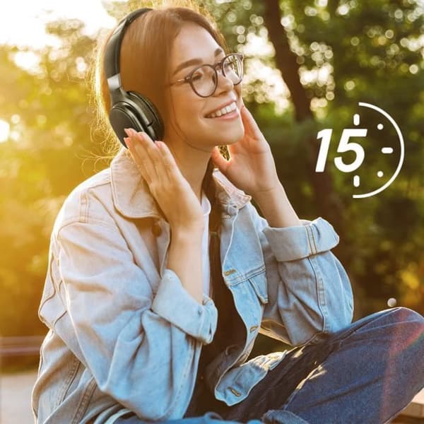 Trådlösa Bluetooth-hörlurar - AKASHI - 15h batteritid - Integrerad mikrofon - Återvinningsbar - FM-radio