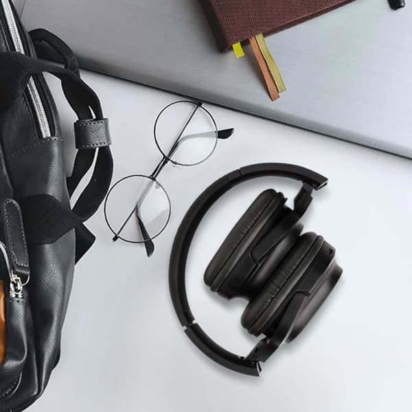 Trådlösa Bluetooth-hörlurar - AKASHI - 15h batteritid - Integrerad mikrofon - Återvinningsbar - FM-radio