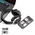 Miniatyrbild 4 av 4: Bluetooth-headset - SWISSTEN - IPX3 vattentätt - Bekvämt - Hög batteritid - Svart