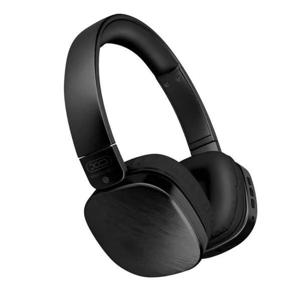 Trådlösa Bluetooth-hörlurar Borstad effekt Autonomi 20 timmar XO Svart