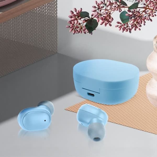 Bluetooth-hörlurar - AVIZAR - Modell 5.2 - Batteritid 12 timmar - Klart ljud - Laddningsfodral