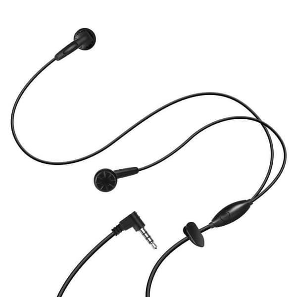 Trådbundna hörlurar - DORO - 3,5 mm-uttag - Svart - Hands-Free Kit - Integrerad mikrofon