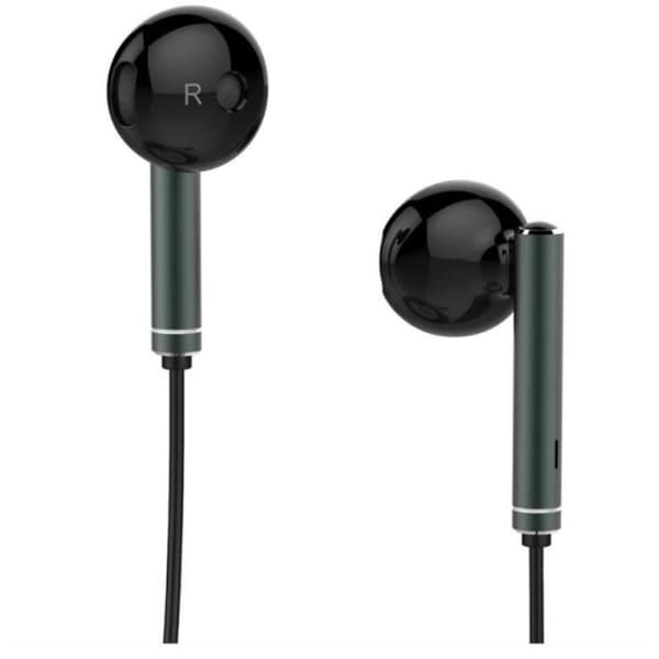 Hörlurar Original Huawei honor 3,5 mm kabel Universal Hands-Free Kit svart