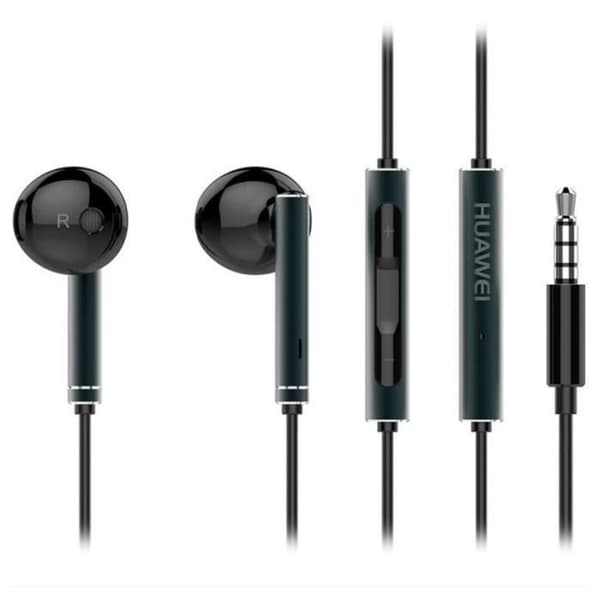 Hörlurar Original Huawei honor 3,5 mm kabel Universal Hands-Free Kit svart