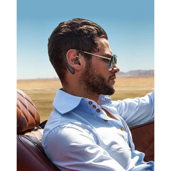 Trådlösa hörlurar HMB-18 Bluetooth 5.0 Kit Handsfree Sport hörlurar Öronkrok