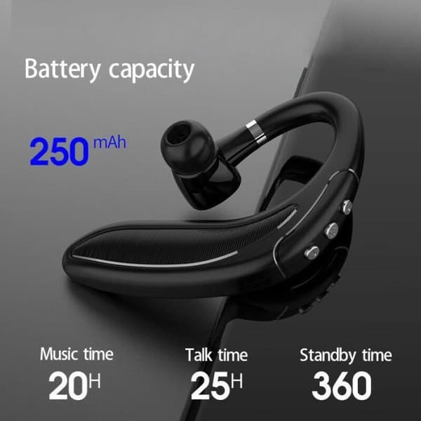 Trådlösa hörlurar HMB-18 Bluetooth 5.0 Kit Handsfree Sport hörlurar Öronkrok
