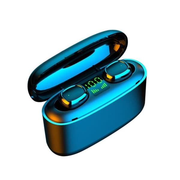 Bluetooth 5.0 TWS Trådlösa hörlurar Sport Stereo In-Ear hörlurar Mini Headset