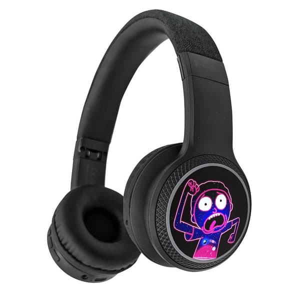 Høretelefoner On-Ear Trådløse LED Rick & Morty