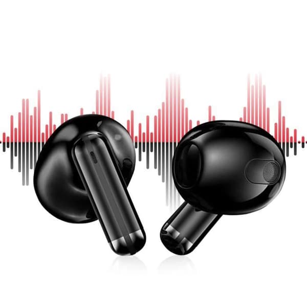 Trådlösa Bluetooth-hörlurar Touch Control och Micro Swissten Minipods Black