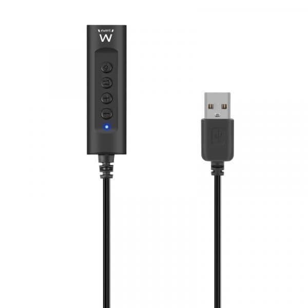 Ewen EW3569. Värdgränssnitt: USB, Hörlursanslutning: 3,5 mm. Typ av kontroll: Knappar, Antal knappar: 4 knappar, Indikatorer: