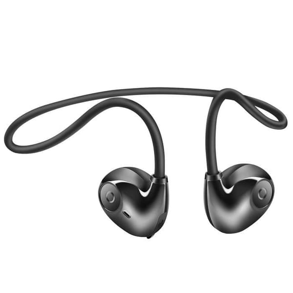 Bone Conduction Hörlurar - LINQ - Multipoint - IPX4 Vattentät - 10h batteritid - Pekskärm