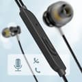 Miniatyrbild 4 av 4: USB-C trådbundna hörlurar - LINQ - In-ear - Integrerad mikrofon - 1,2 m - Svart