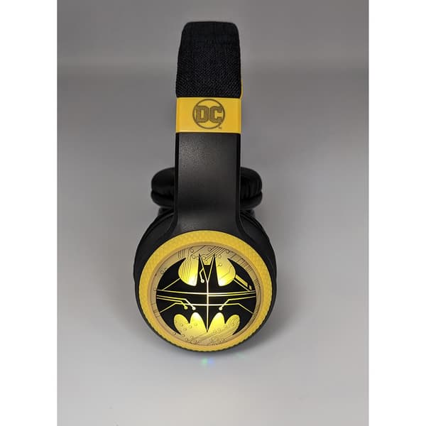 Høretelefoner On-Ear Trådløse LED Batman
