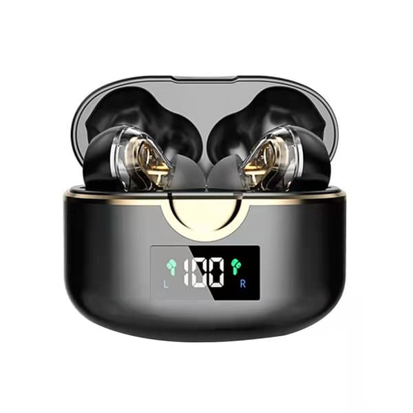 INF Trådlösa Bluetooth 5.0 Hörlurar med dubbla dynamiska högtalare