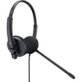 Miniatyrbild 1 av 4: Mikro-headset Stereo - DELL - WH1022 - Trådad - USB - Svettresistent