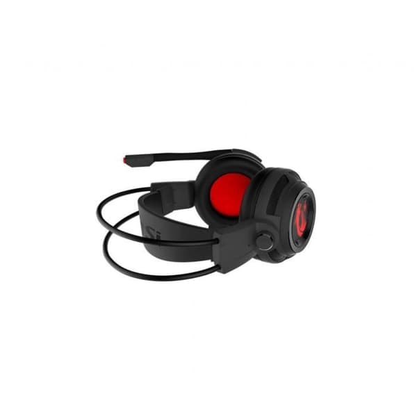 MSI DS502 Gaming Headset - 7.1 Channel Virtual Surround Sound - Kabelanslutet - Svart