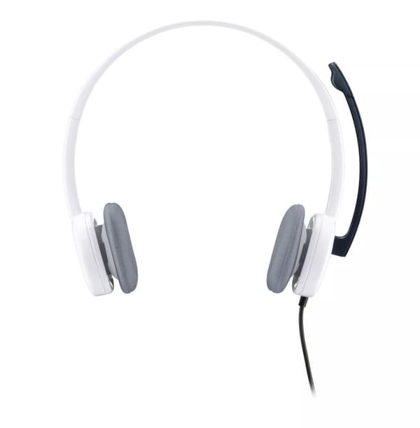 Logitech H150 trådbundet stereoheadset vitt