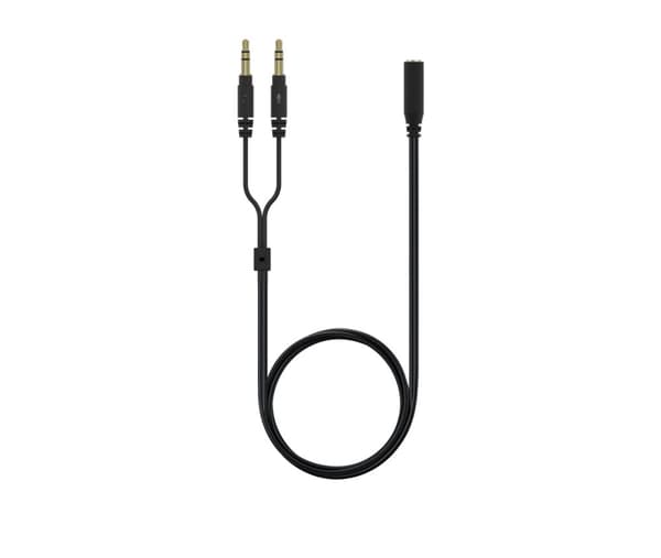 QPAD - QH-700 - Trådbundet stereoheadset i svart för PC, PS4/PS5, Xbox One, Xbox Series S|X, Nintendo Switch