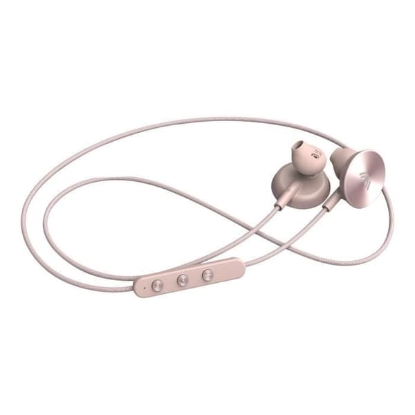 Hörlurar - i.am+ - BUTTONS - Trådlösa - Bluetooth - Rosa/Rosa - Öronproppar