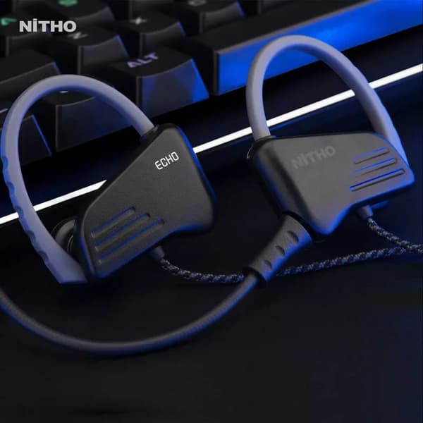 Nitho - Esports Echo 3,5 mm in-ear-hörlurar för PS4/PS5, Xbox One, Xbox Series X|S, Nintendo Switch och PC