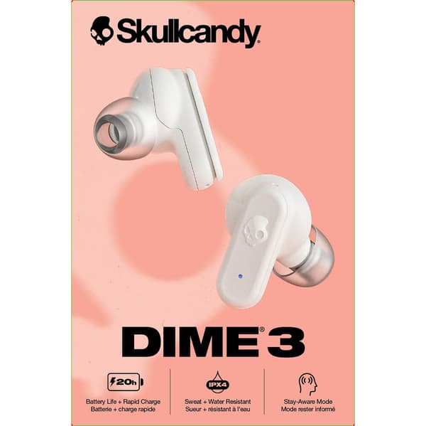 Hodetelefoner Dime 3 Trådløs TWS In-Ear Hvit