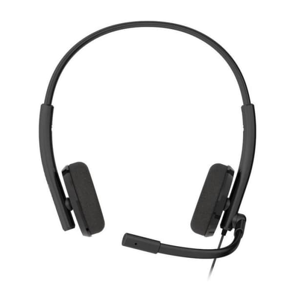 Creative Ls Creative HS-220 USB-headset med brusreducerande kondensatormikrofon och inbyggd fjärrkontroll med knapp