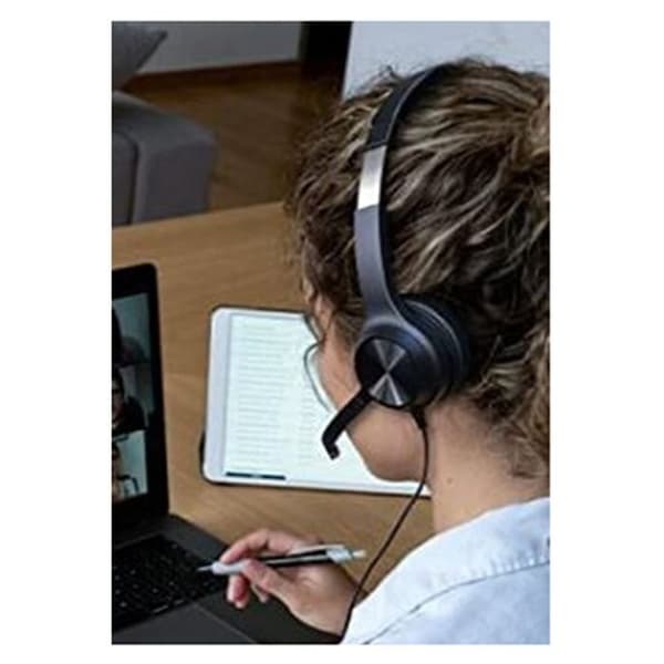 Hörlurar - CREATIVE - USB-CHATT - Brusreducerande - Trådbunden - Cirkumaural