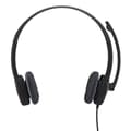 Miniatyrbild 4 av 4: LOGITECH - H151 Stereo Headset - Svart